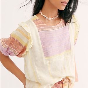 Jens pirate booty Iris shirt.